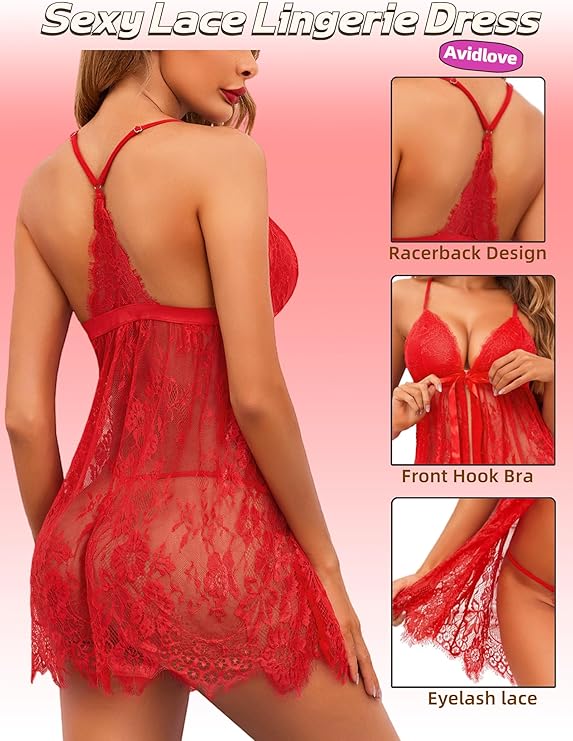 Scarlet Desire Lace Lingerie